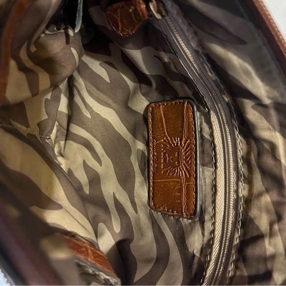 Anne Klein Women’s Handbag with Faux Alligator Accents - Picture 7 of 14